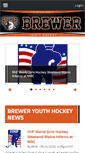 Mobile Screenshot of brewerhockey.org