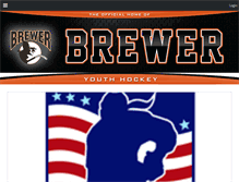 Tablet Screenshot of brewerhockey.org